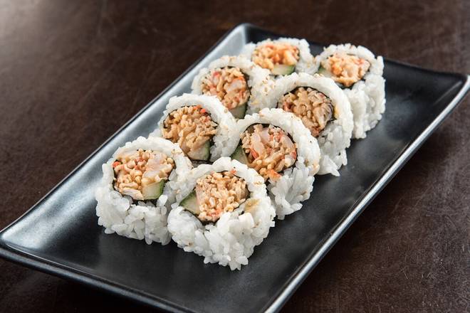 Order SPICY SHRIMP ROLL† food online from Ra Sushi store, Santa Monica on bringmethat.com