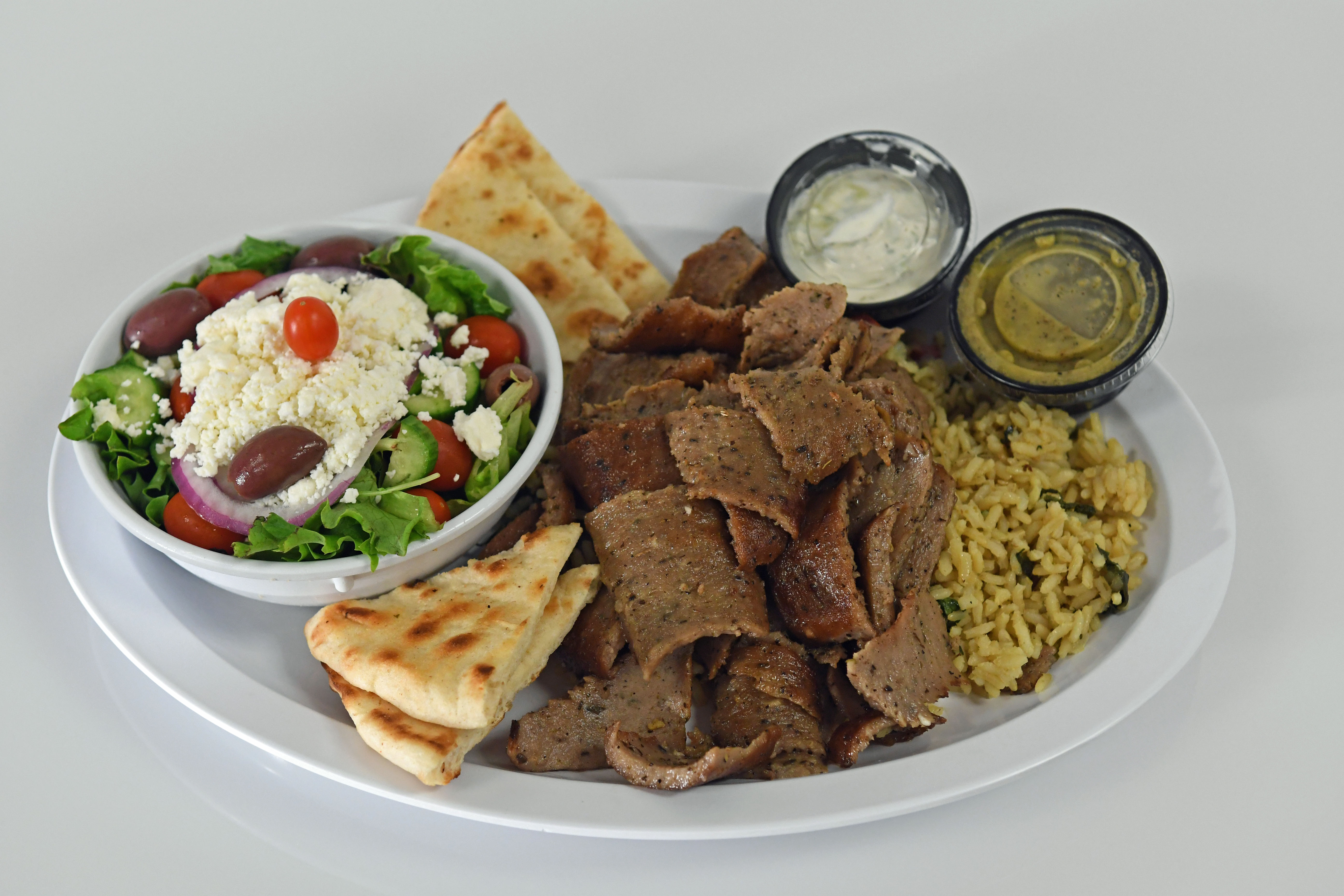 Order Cousins Platter food online from Your Greek Cousin store, West Palm Beach on bringmethat.com