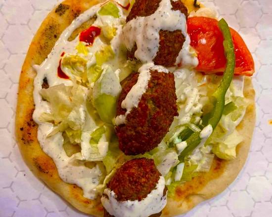Order Falafel on Pita food online from Shahzad's Halal Food store, Sayreville on bringmethat.com