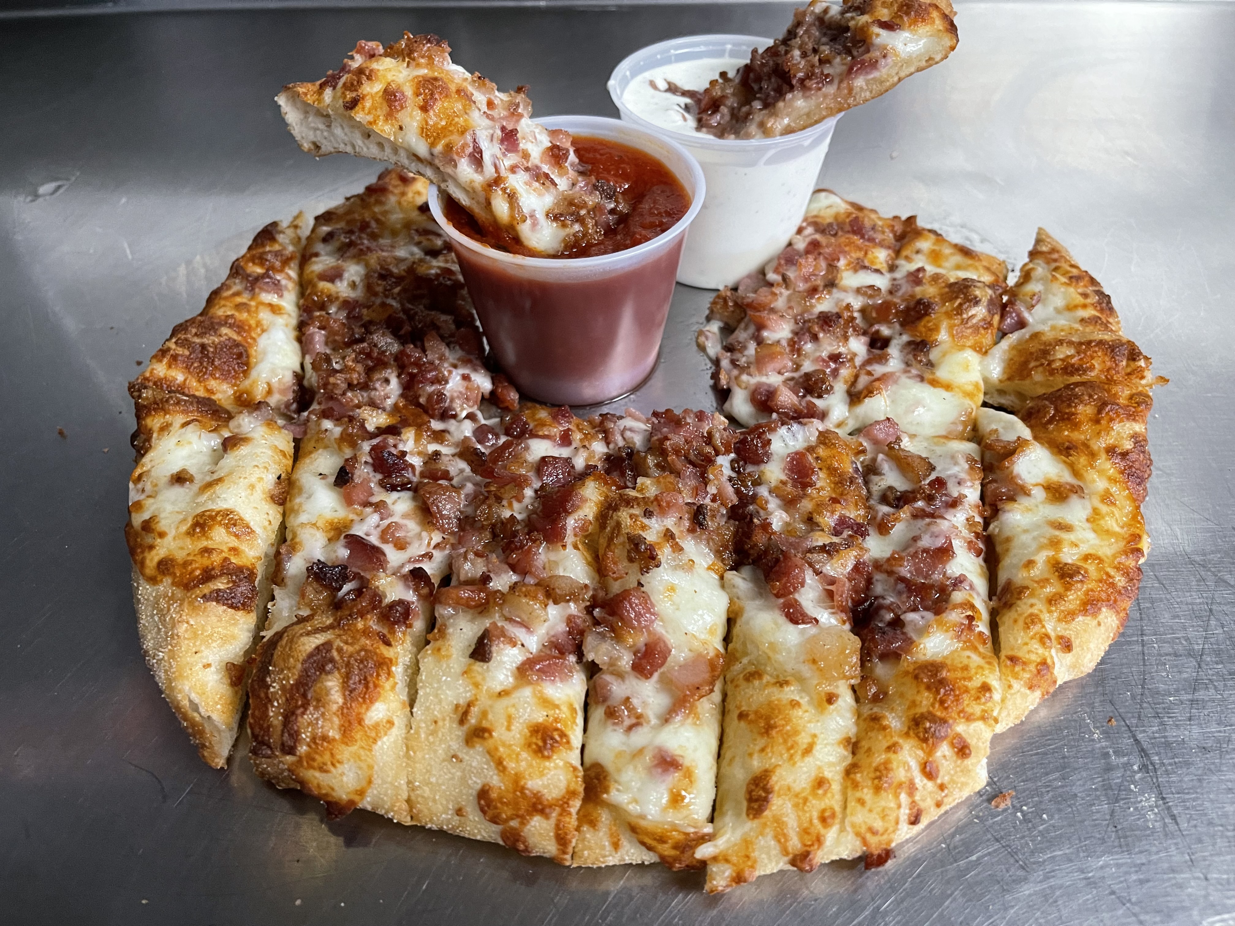 Order Bacon Stix food online from Ameci Pizza & Pasta store, Thousand Oaks on bringmethat.com