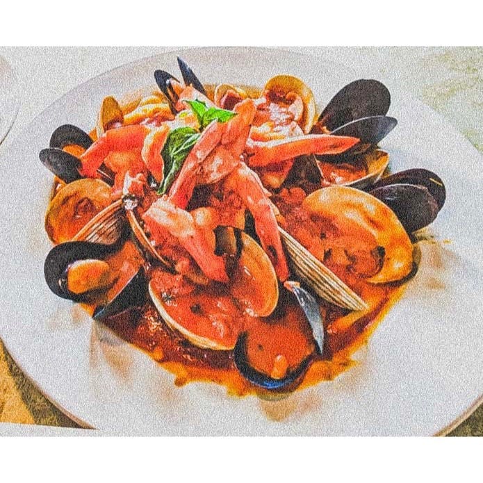 Order Seafood Fra Diavolo* - Seafood Fra Diavolo* food online from La Familia store, Katonah on bringmethat.com
