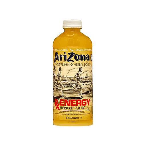 Order AriZona RX Energy Herbal Tonic (34 OZ) 133954 food online from Bevmo! store, Pasadena on bringmethat.com
