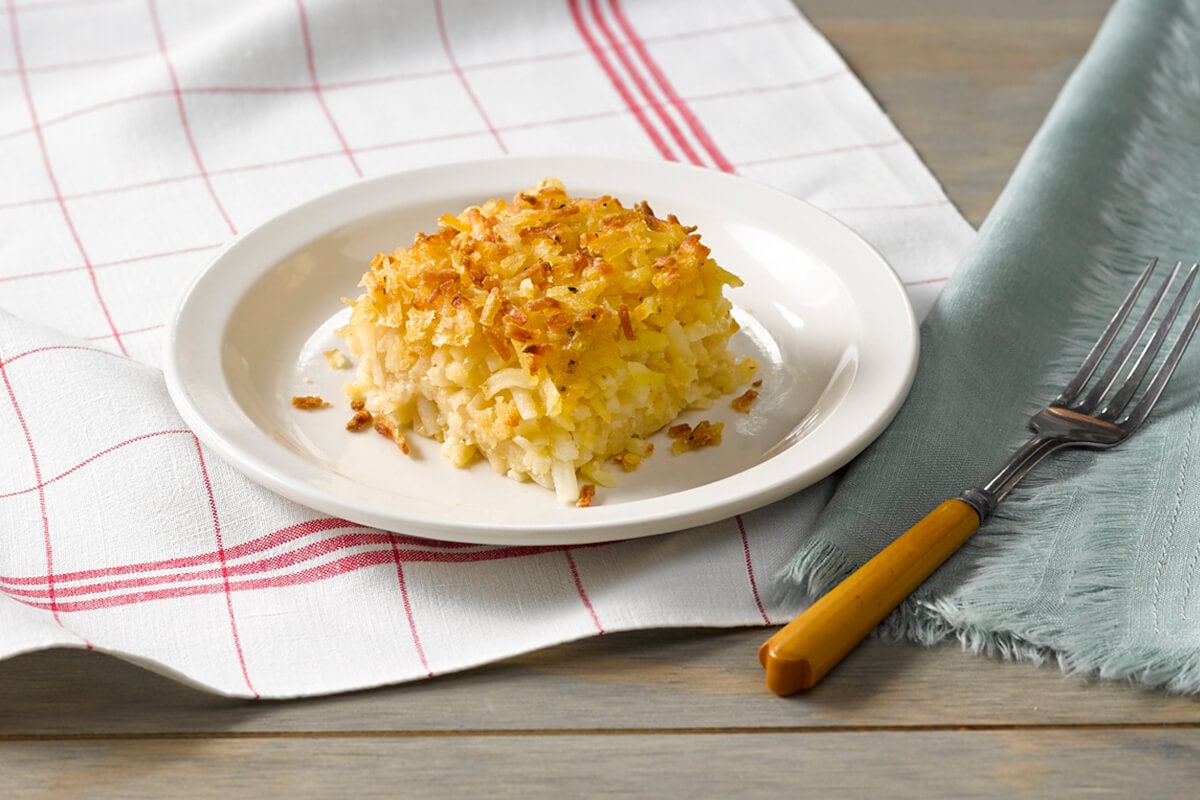 Order Hashbrown Casserole food online from Cracker Barrel store, Greensboro on bringmethat.com