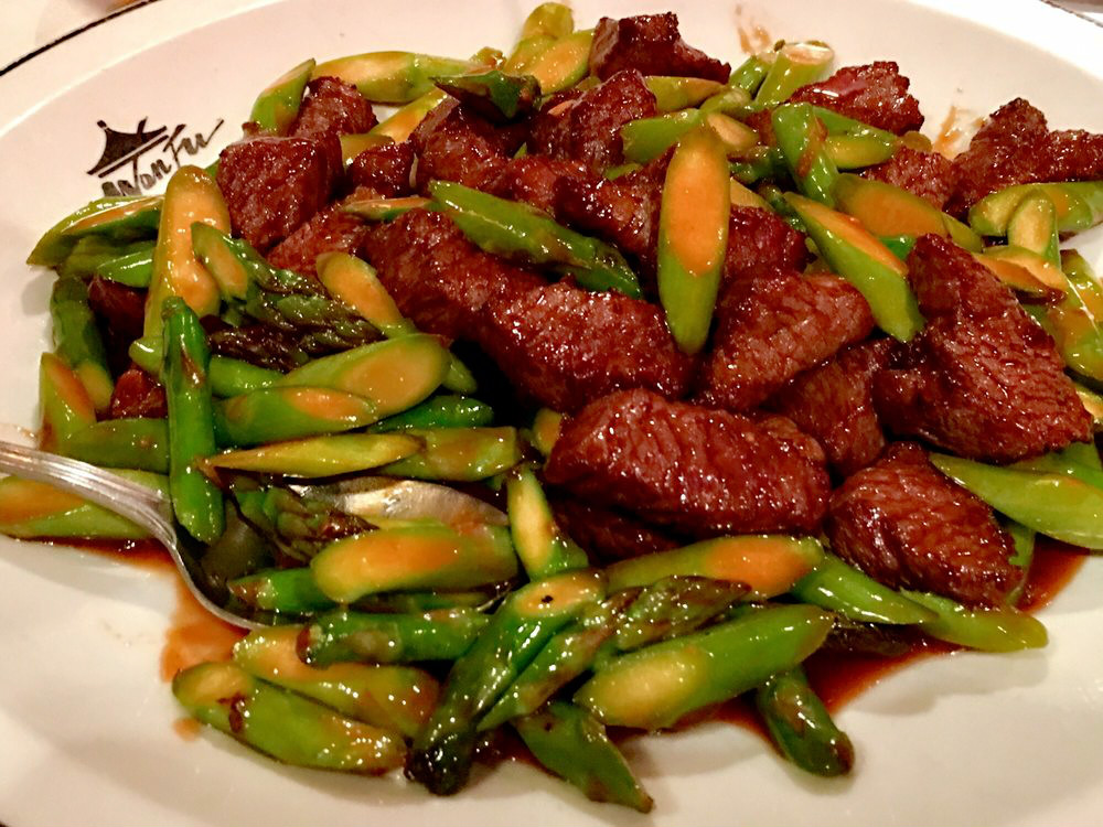 Order Beef with Fresh Asparagus food online from Red house store, New York on bringmethat.com