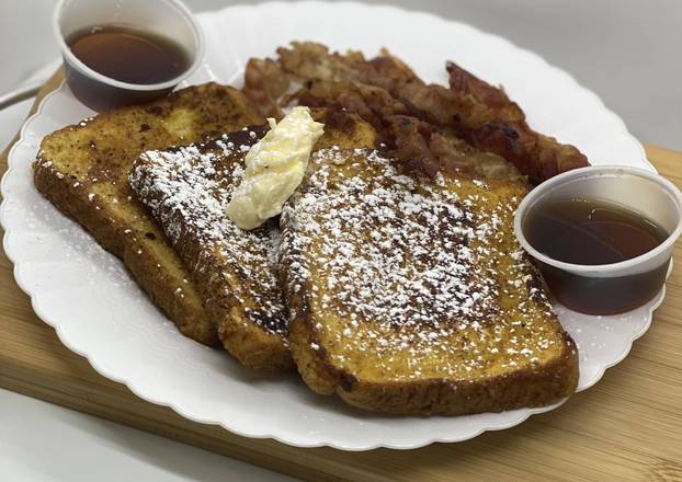 Order French Toast And Home Fries food online from Charlies Bagel & Deli store, Woodbridge on bringmethat.com