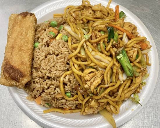 Order Choice Lo Mein Combo food online from East China store, Winston-Salem on bringmethat.com