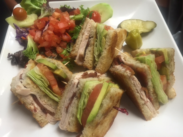 Order The Triple Decker Sandwich food online from Jinky's Cafe store, Agoura Hills on bringmethat.com