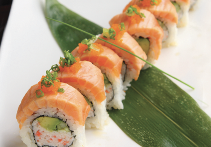 Order Baked Salmon food online from Asahi Japanese Restaurant & Sushi Bar store, Granada Hills on bringmethat.com