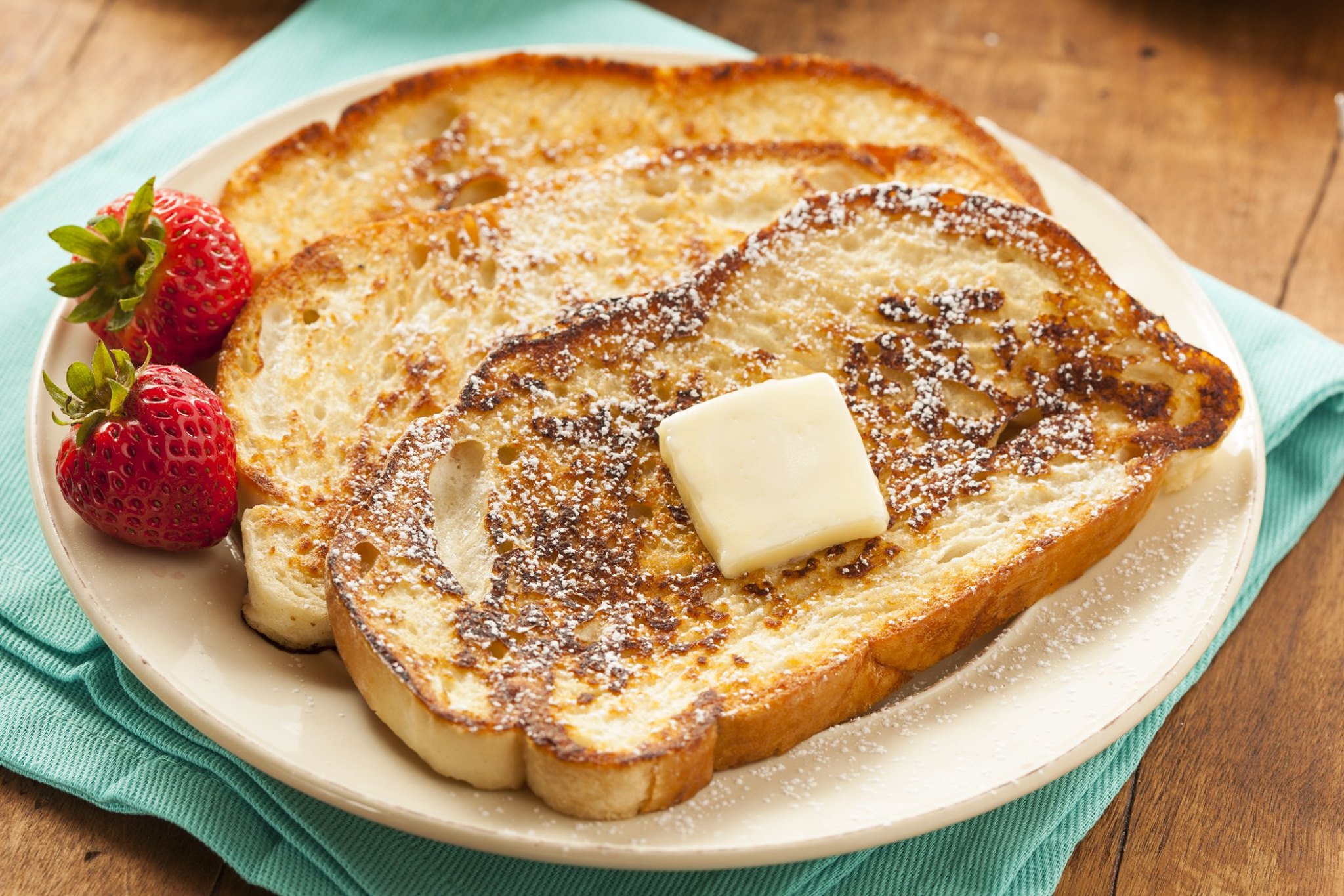 Order French Toast with Meat food online from Dove Diner store, New Castle on bringmethat.com