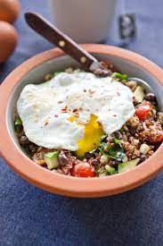 Order Fried Egg Quinoa Protein Bowl food online from Caffe Bene store, Jackson Heights on bringmethat.com