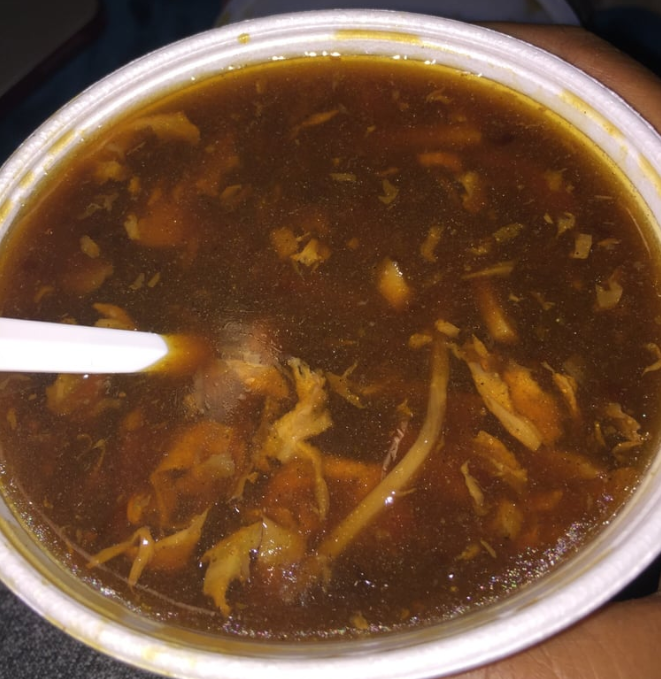 Order SO1. Hot and Sour Soup food online from Su's Chinese Cuisine store, Atlanta on bringmethat.com