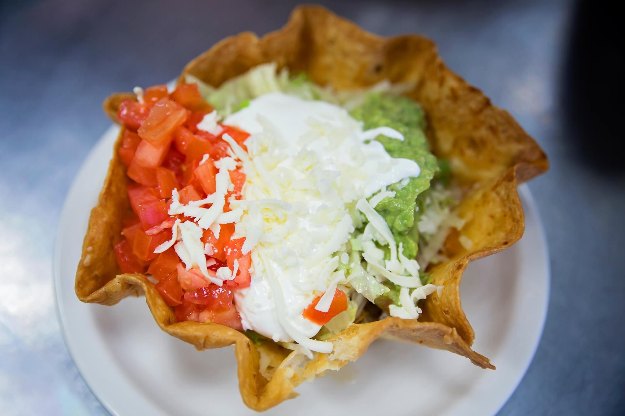 Order Taco Salad food online from Guajillo Cocina Mexicana store, Bowling Green on bringmethat.com