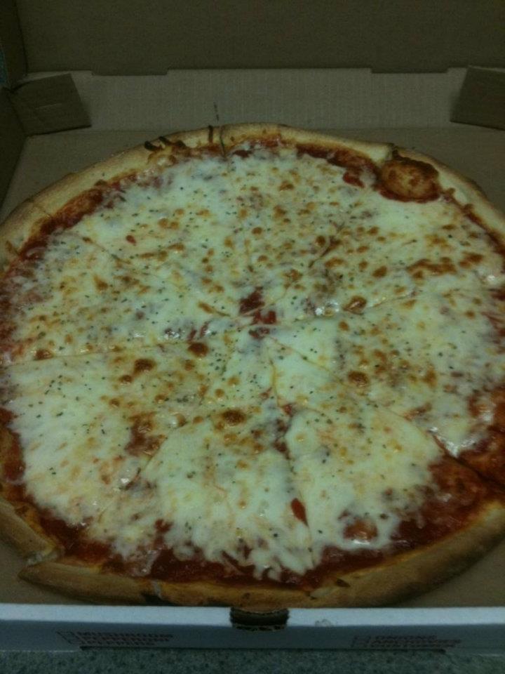 Order Cheese Pizza food online from Sam's Pizza store, Downingtown on bringmethat.com