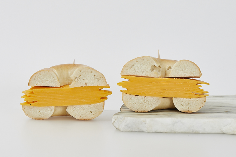 Order American Cheese Sandwich food online from Murray's Bagels store, New York on bringmethat.com