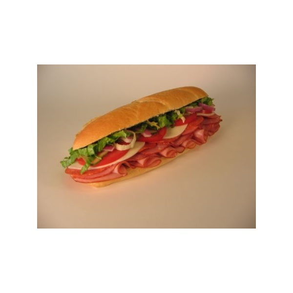 Order Ham Sub food online from Ameci Pizza & Pasta store, Los Angeles on bringmethat.com