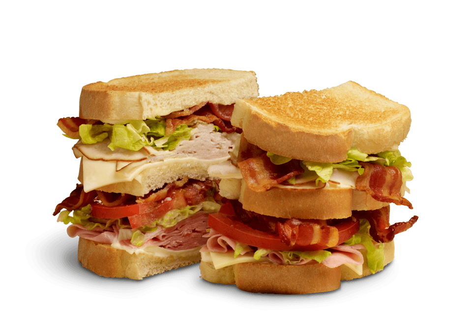 Order Club Sandwiches - Turkey & Ham food online from Wawa store, Hatboro on bringmethat.com