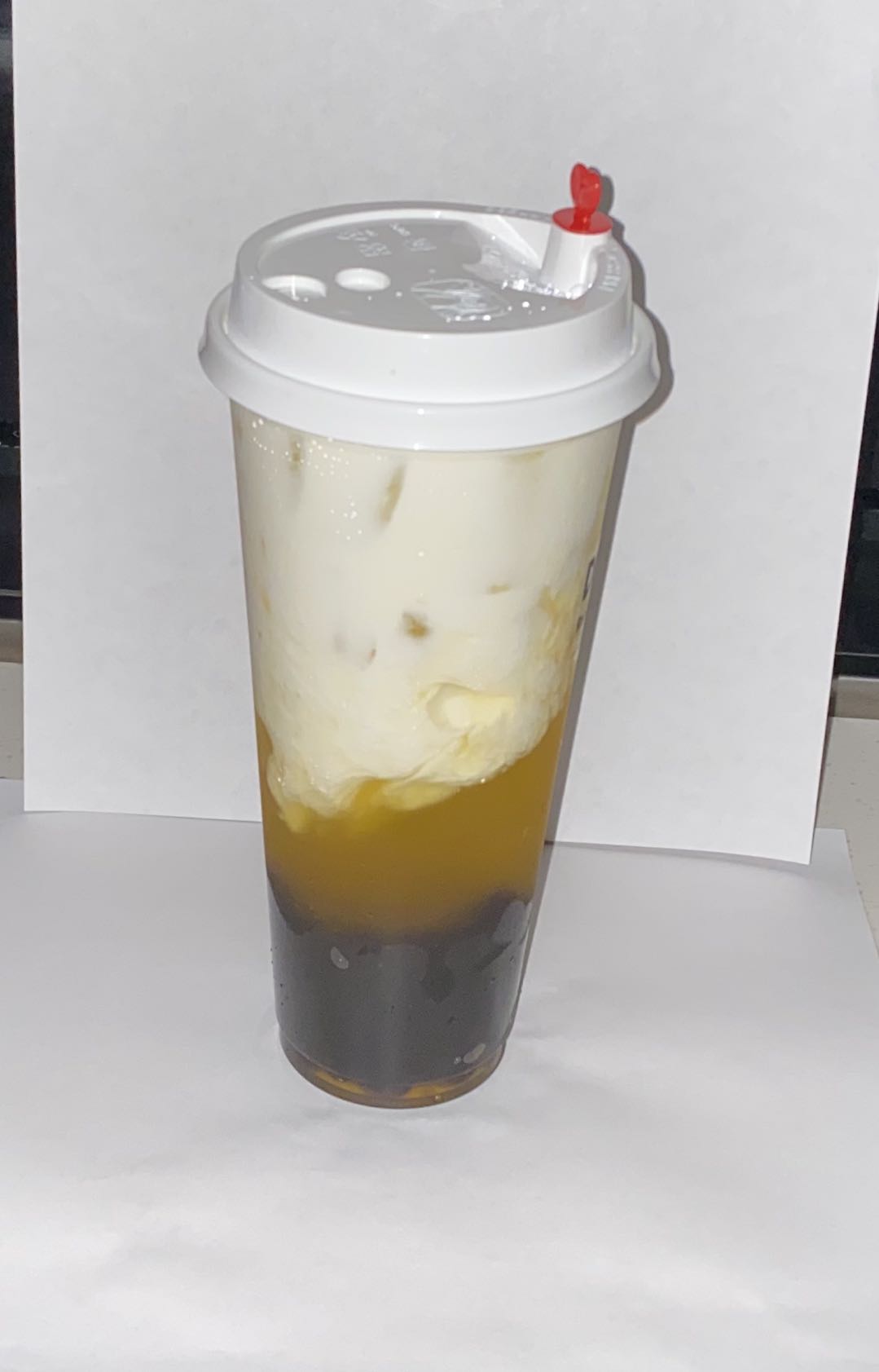 Order Jasmine Green Milk Tea food online from Domoishi store, Rockville on bringmethat.com