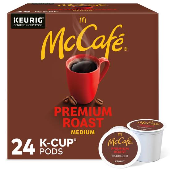 Order McCafe Premium Roast 100% Arabica Medium Roast Coffee K-Cup Pods, 24 CT food online from CVS store, ROCKFORD on bringmethat.com