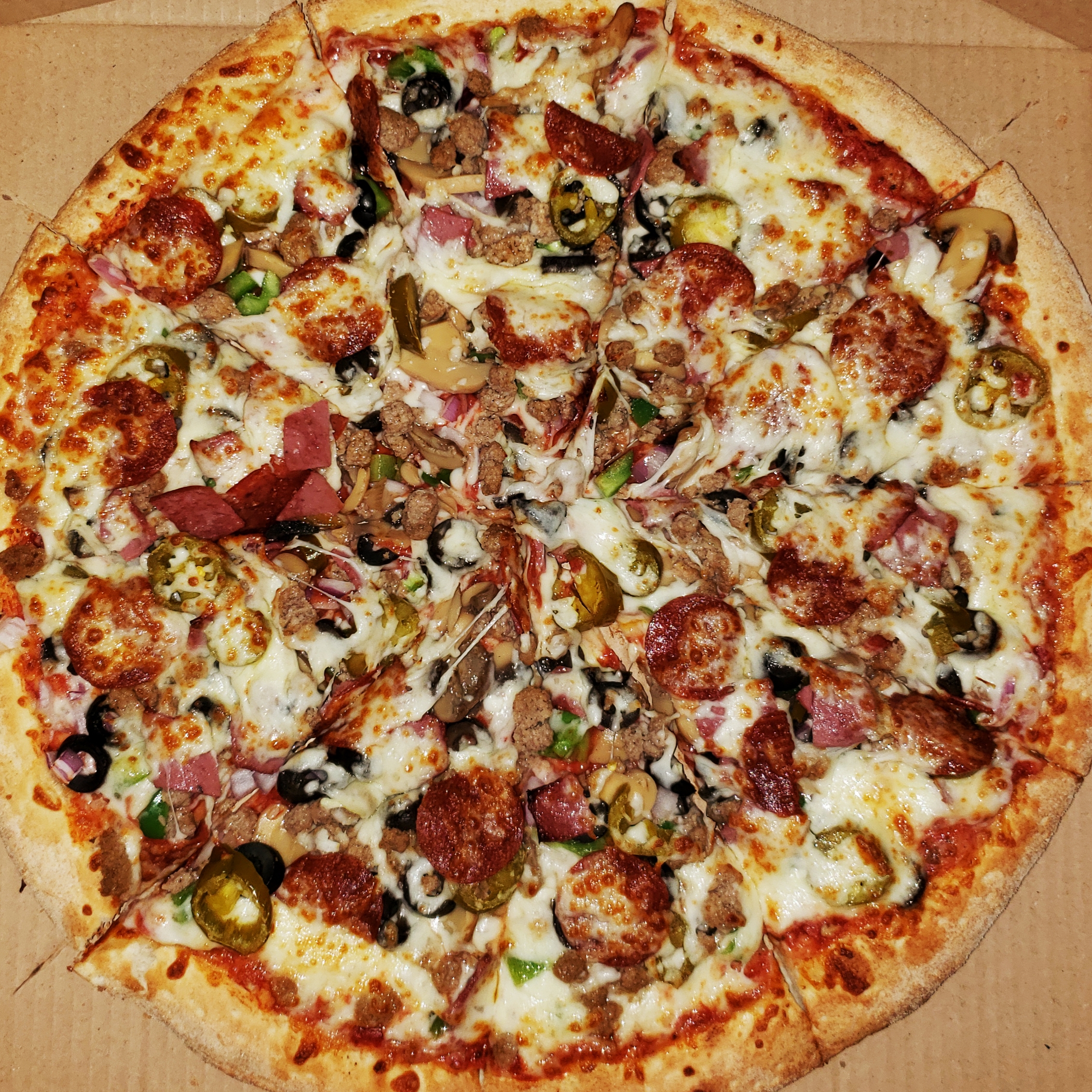 Order Feast Pizza food online from Pizza Mart store, Baltimore on bringmethat.com