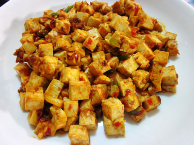 Order Large Spicy Tofu food online from Kong Kitchen store, Atlanta on bringmethat.com