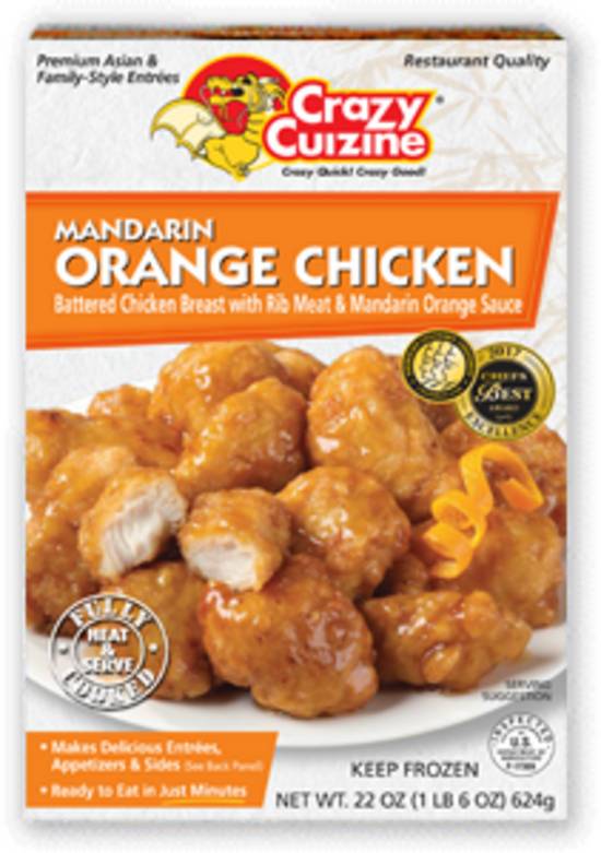Order Crazy Cuizine - Mandarin Orange Chicken food online from IV Deli Mart store, Goleta on bringmethat.com