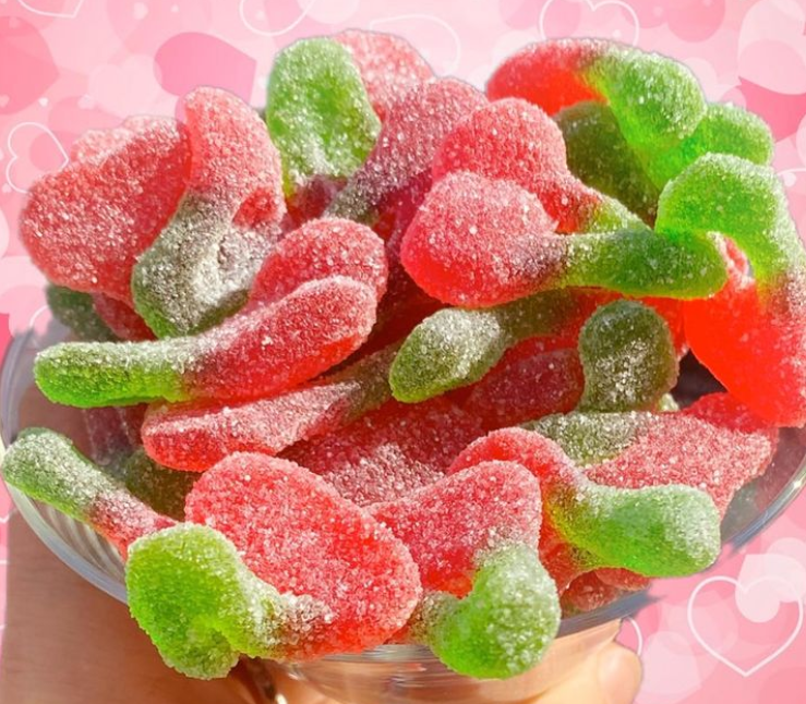 Order Sour Twin Cherry Gummi food online from Sweets 4 Treats store, Milpitas on bringmethat.com