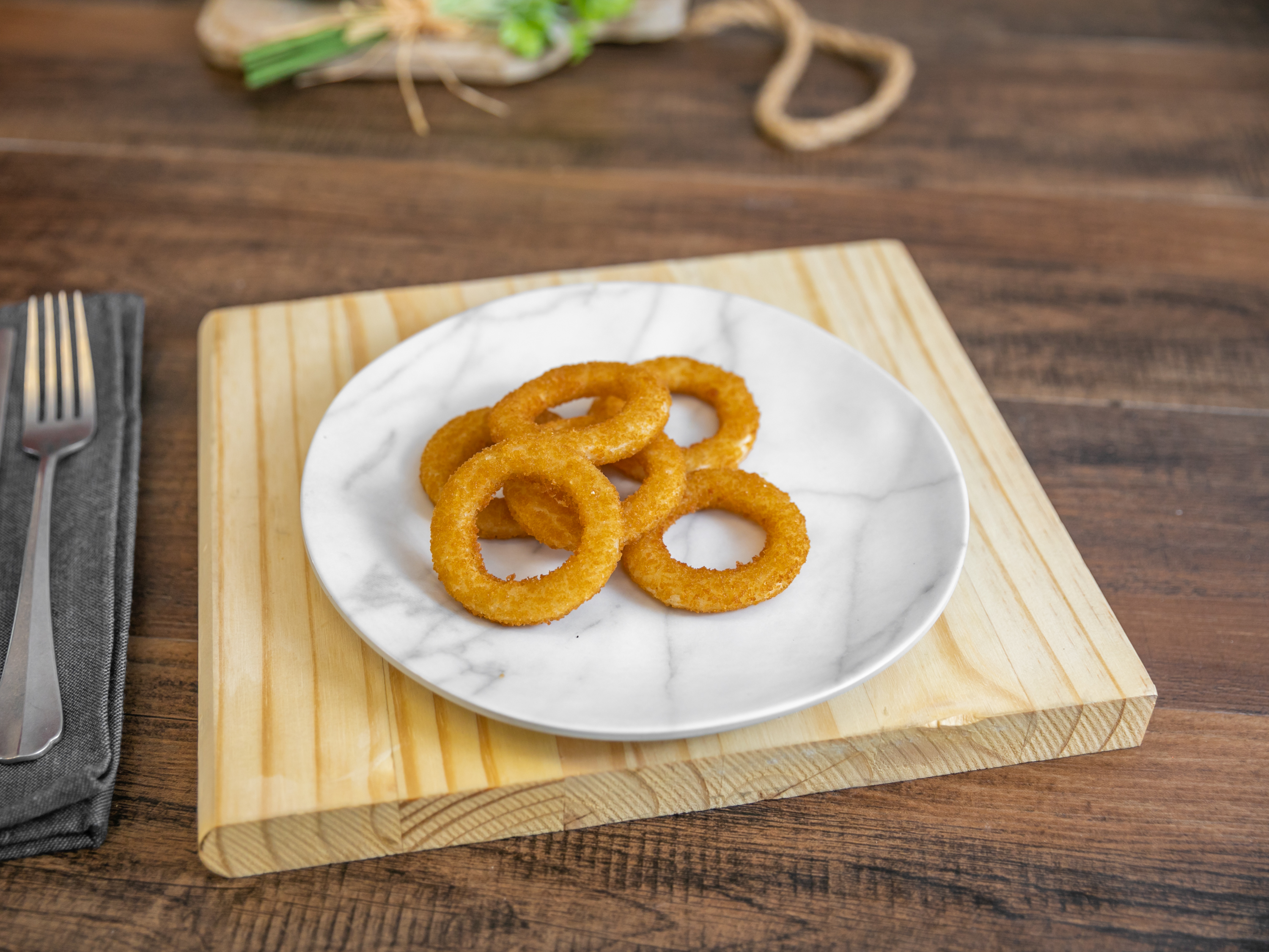 Order Onion Rings food online from Up Town Bbq store, Covington on bringmethat.com