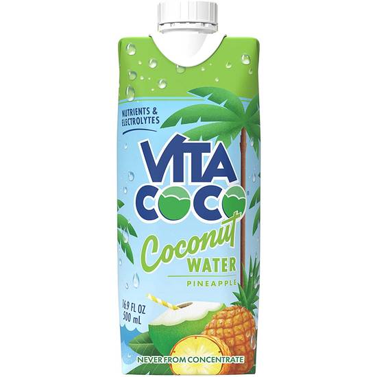 Order Vita Coco Pure Coconut Water Pineapple food online from Pepack Sunoco store, Peapack on bringmethat.com