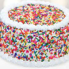 Order Sprinkle Cake food online from Menchies Frozen Yogurt store, Lansing on bringmethat.com