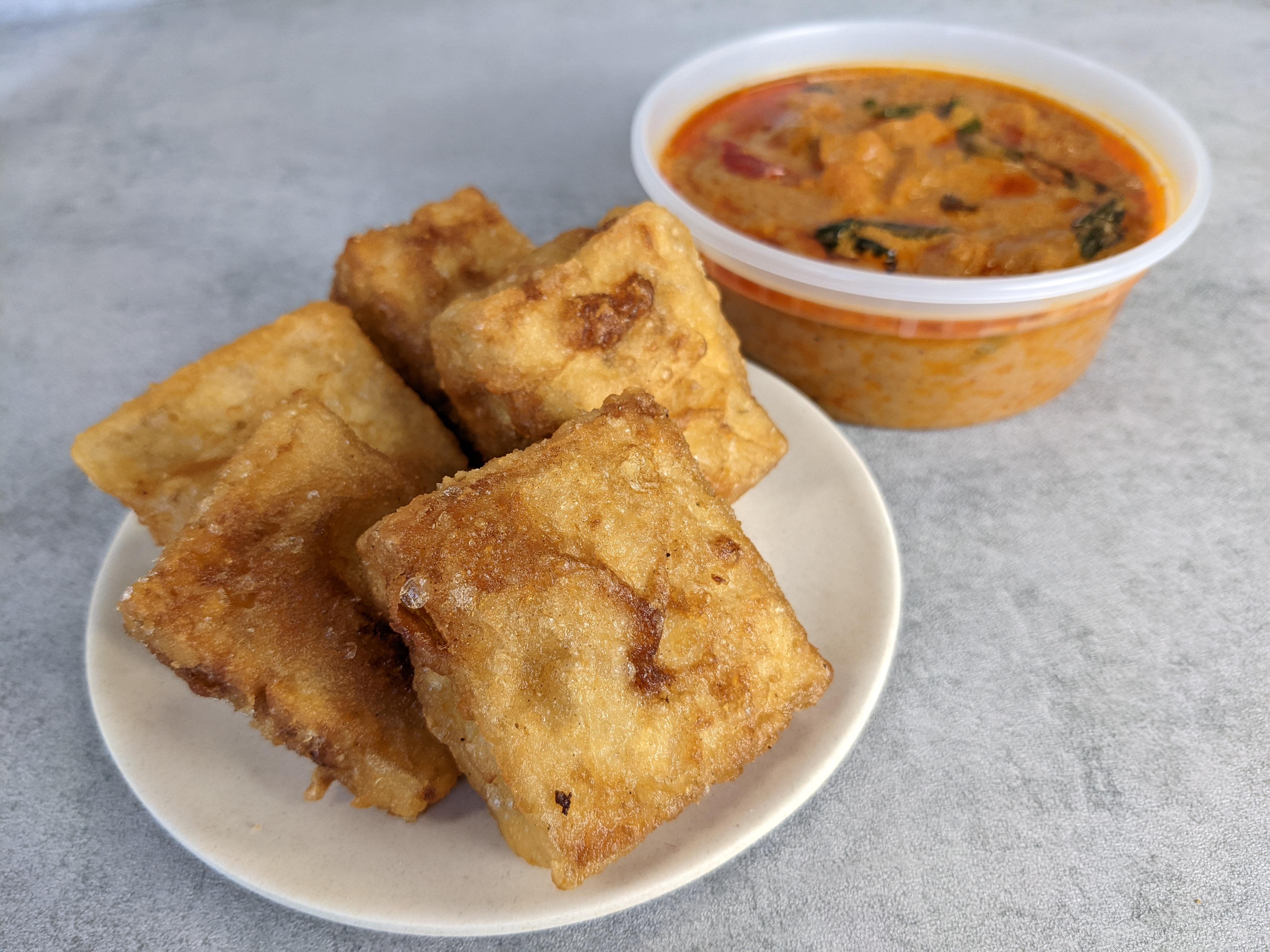 Order Curry Crispy Tofu food online from Basil The Bold store, San Francisco on bringmethat.com
