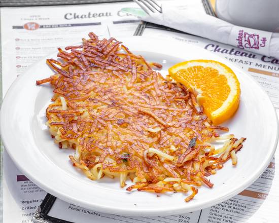 Order Hash Browns food online from Chateau Coffee Cafe store, Kenner on bringmethat.com