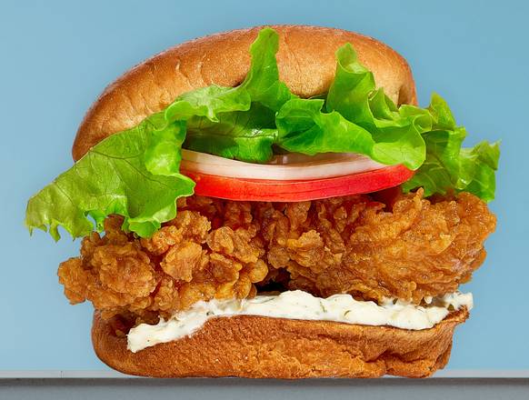 Order The Original Fried Chicken Sandwich food online from Firebelly Wings store, San Diego on bringmethat.com