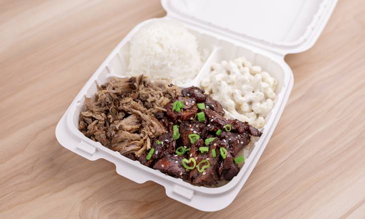 Order Classic - Mixed Plate food online from Hawaiian Bros store, Austin on bringmethat.com