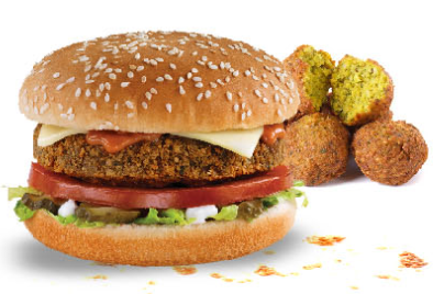 Order Falafel Burger food online from Dr Burger store, Manhattan on bringmethat.com