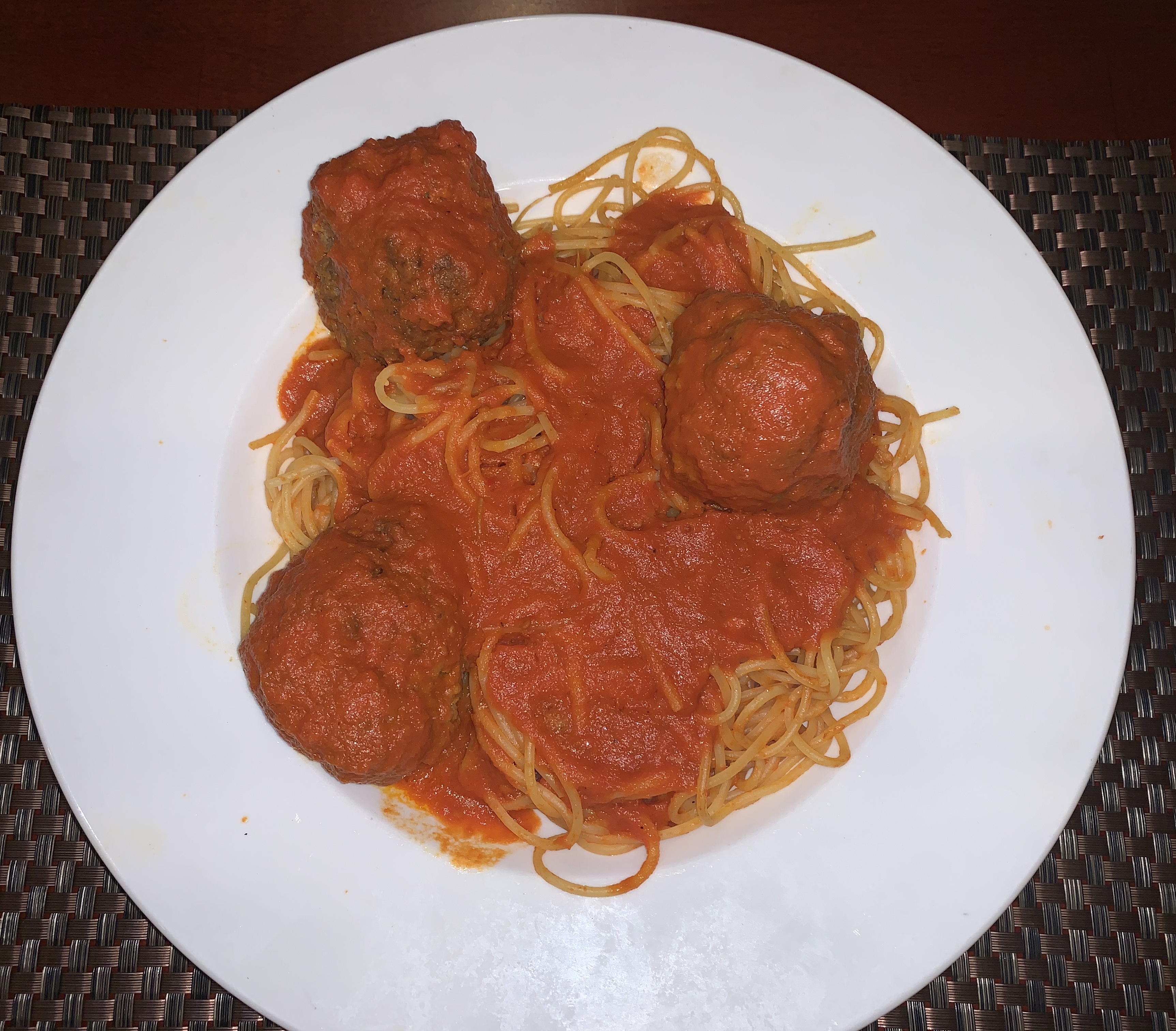 Order Spaghetti with Meatballs food online from Casa Mia Ristorante store, Yonkers on bringmethat.com