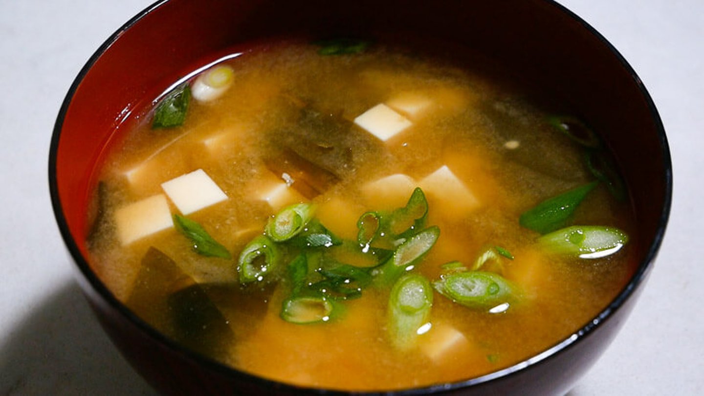 Order Miso Soup food online from Rainbow Sushi store, Germantown on bringmethat.com