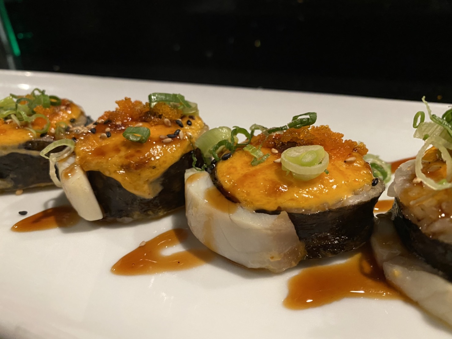 Order Volcano Roll food online from Oho Sushi Studio store, Long Beach on bringmethat.com