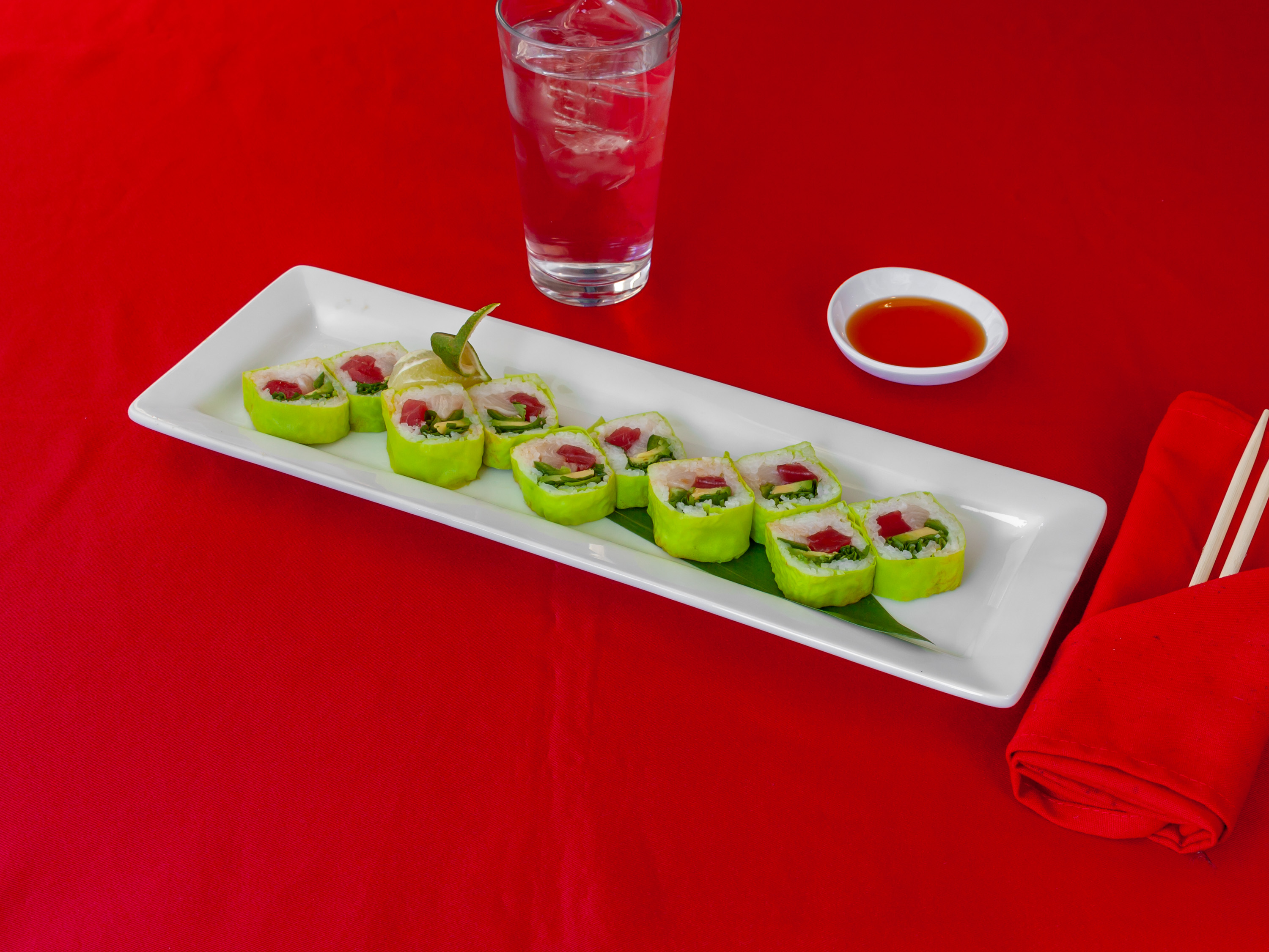 Order Latin Lover Roll food online from Suguni Sushi store, Chicago on bringmethat.com