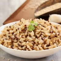 Order Brown Rice (Organic) food online from Rajput Indian Cuisine store, Suffolk on bringmethat.com