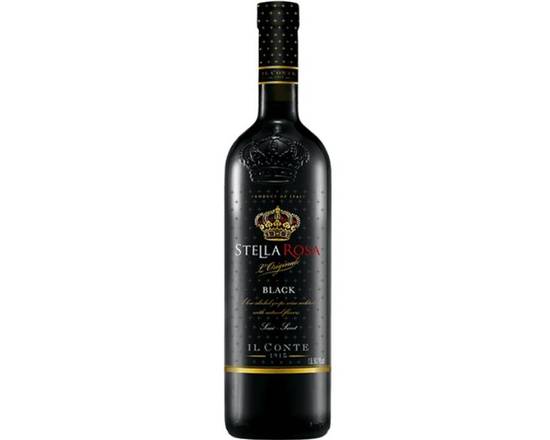 Order Stella Rosa Black, 750mL bottle (5% ABV) food online from Moby Liquor store, Los Angeles on bringmethat.com