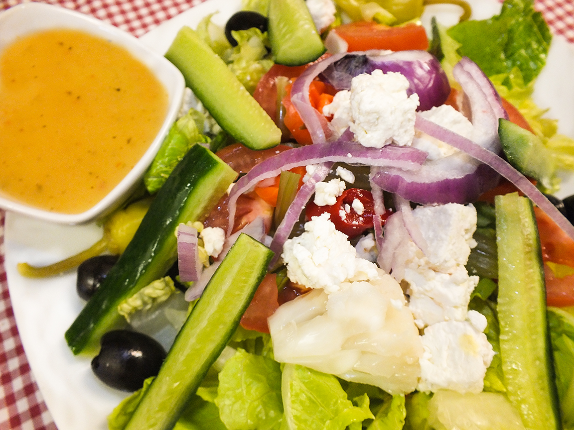 Order Specialty Greek Salad food online from Tony Pizza & Pasta store, Oak Park on bringmethat.com
