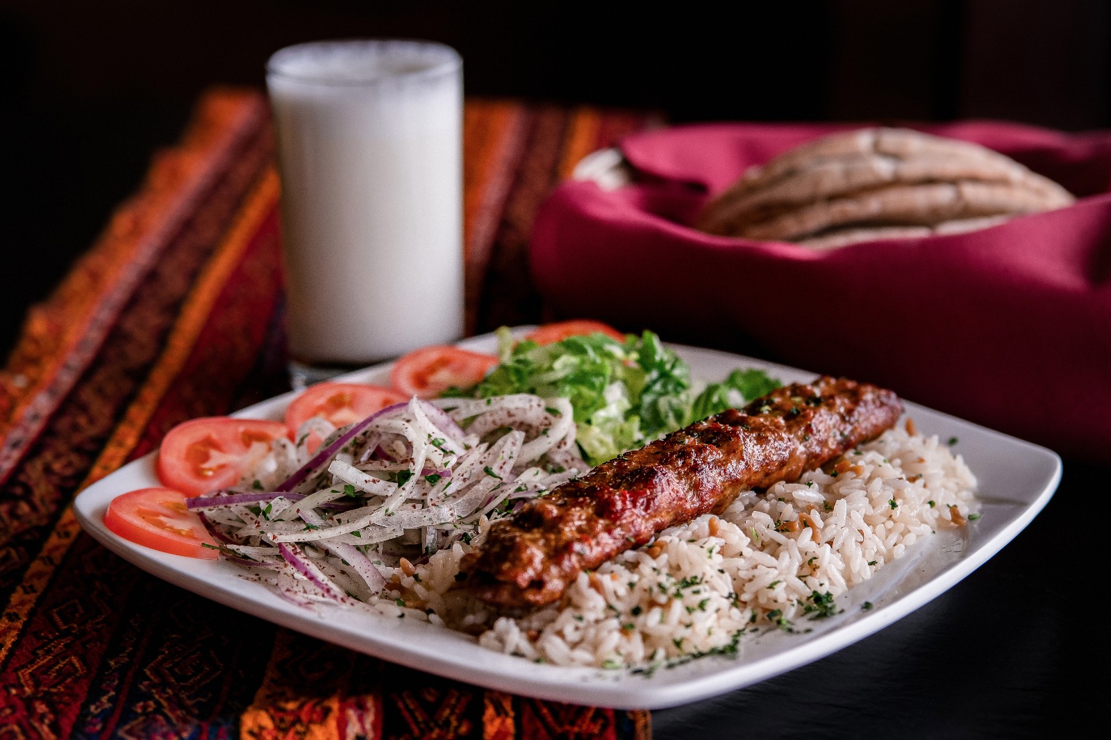 Order Adana Kebab food online from Bosphorus store, Parsippany-Troy Hills on bringmethat.com