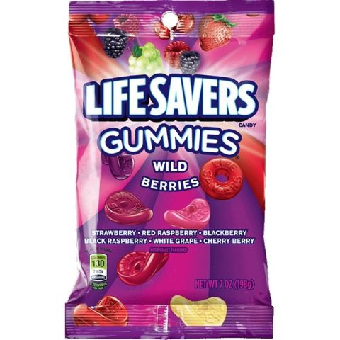 Order Life Savers Gummi Wildberries 7oz food online from 7-Eleven store, Chicago on bringmethat.com