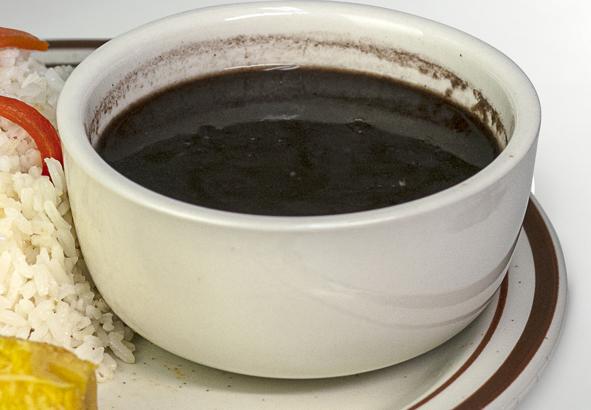 Order Frijoles Negros Soup food online from La Ilusion Restaurant store, West New York on bringmethat.com