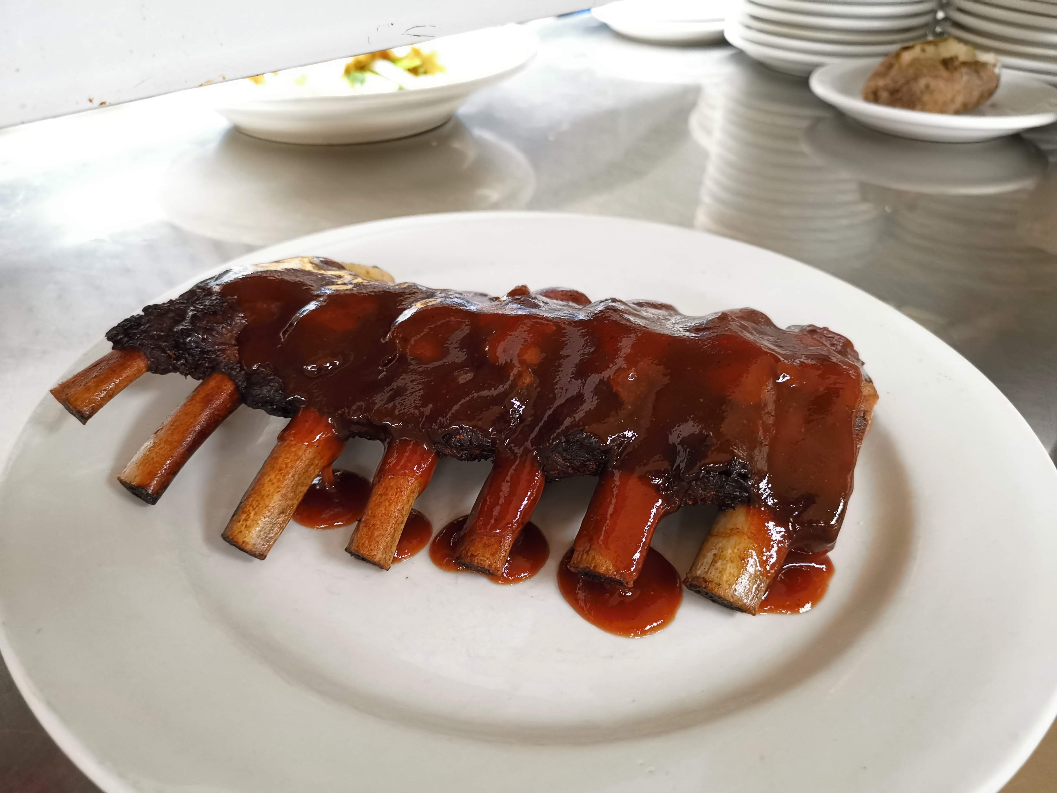 Order BBQ Ribs food online from Diamonds Family Restaurant store, Decatur on bringmethat.com