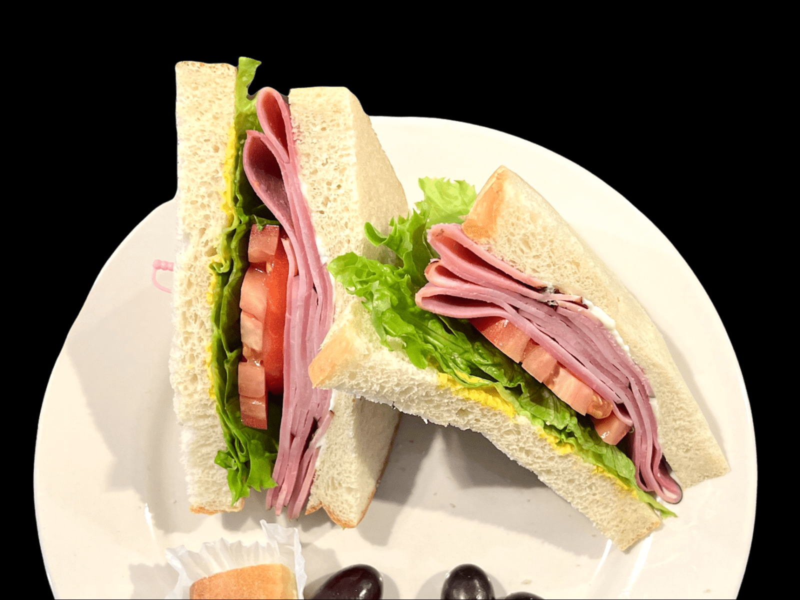 Order Honey Ham Sandwich food online from Cafe At Pharr store, Dunwoody on bringmethat.com