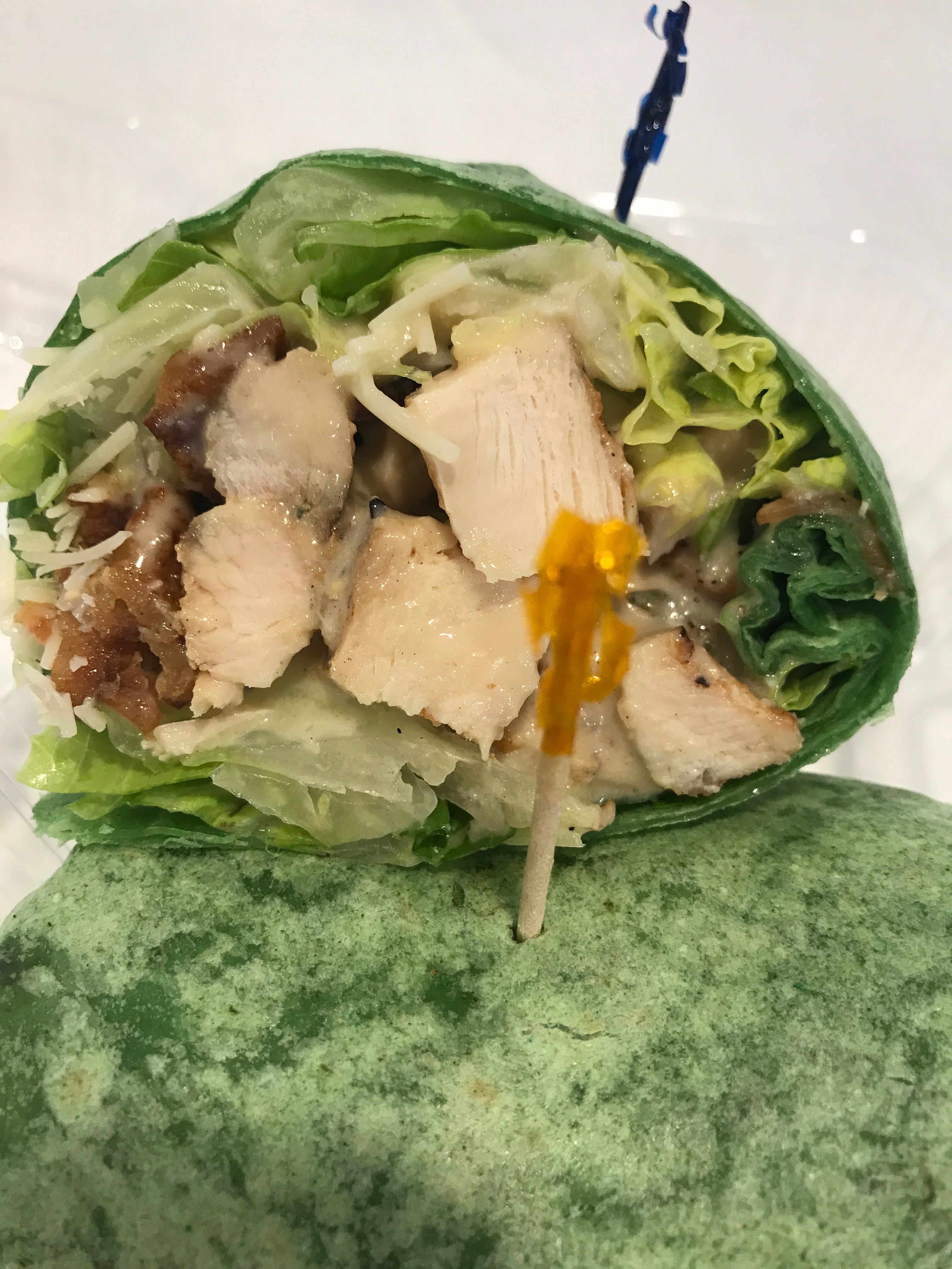 Order Chicken Caesar Wrap food online from Why Cook store, Emeryville on bringmethat.com