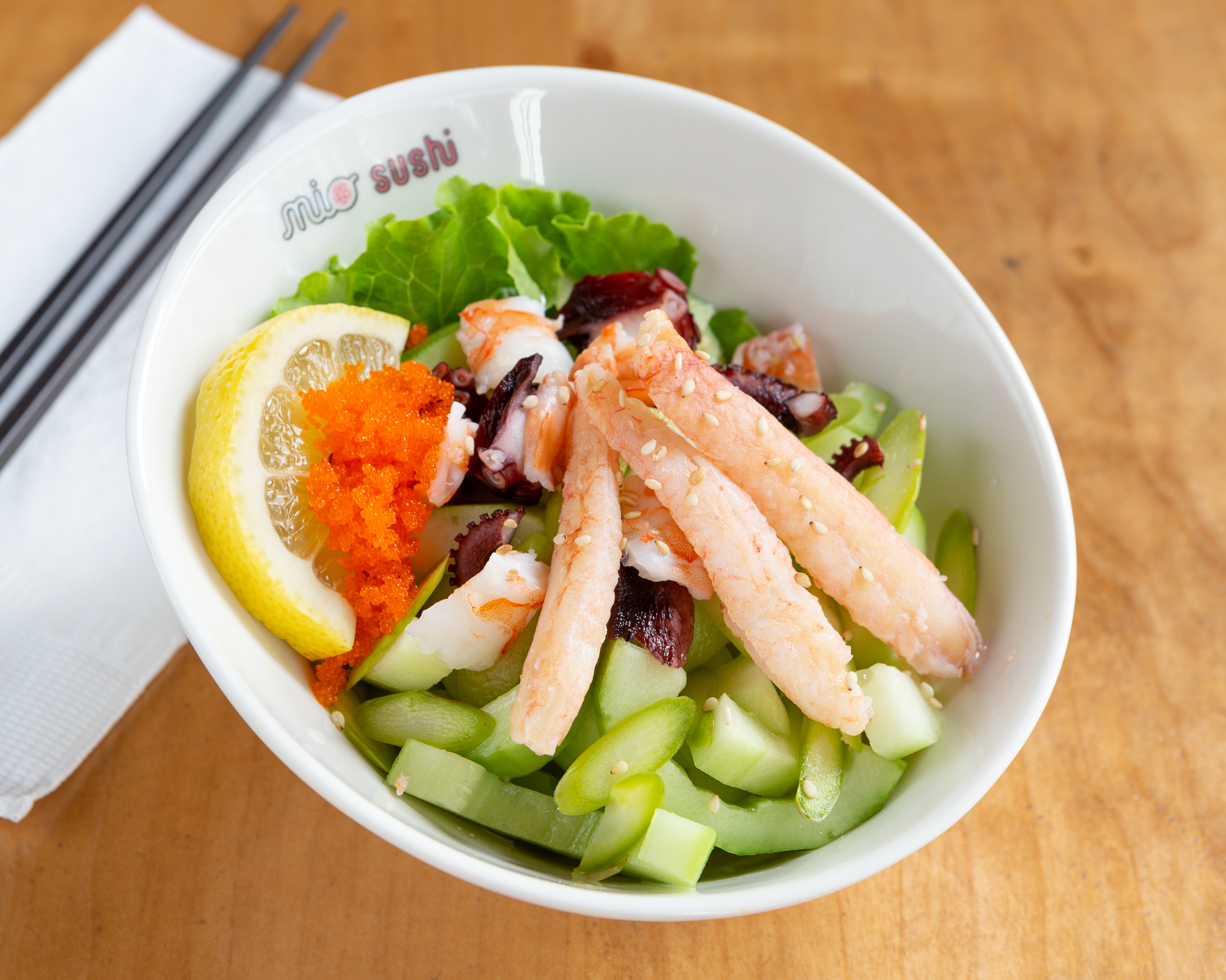 Order Sunomono Salad food online from Mio Sushi store, Bend on bringmethat.com