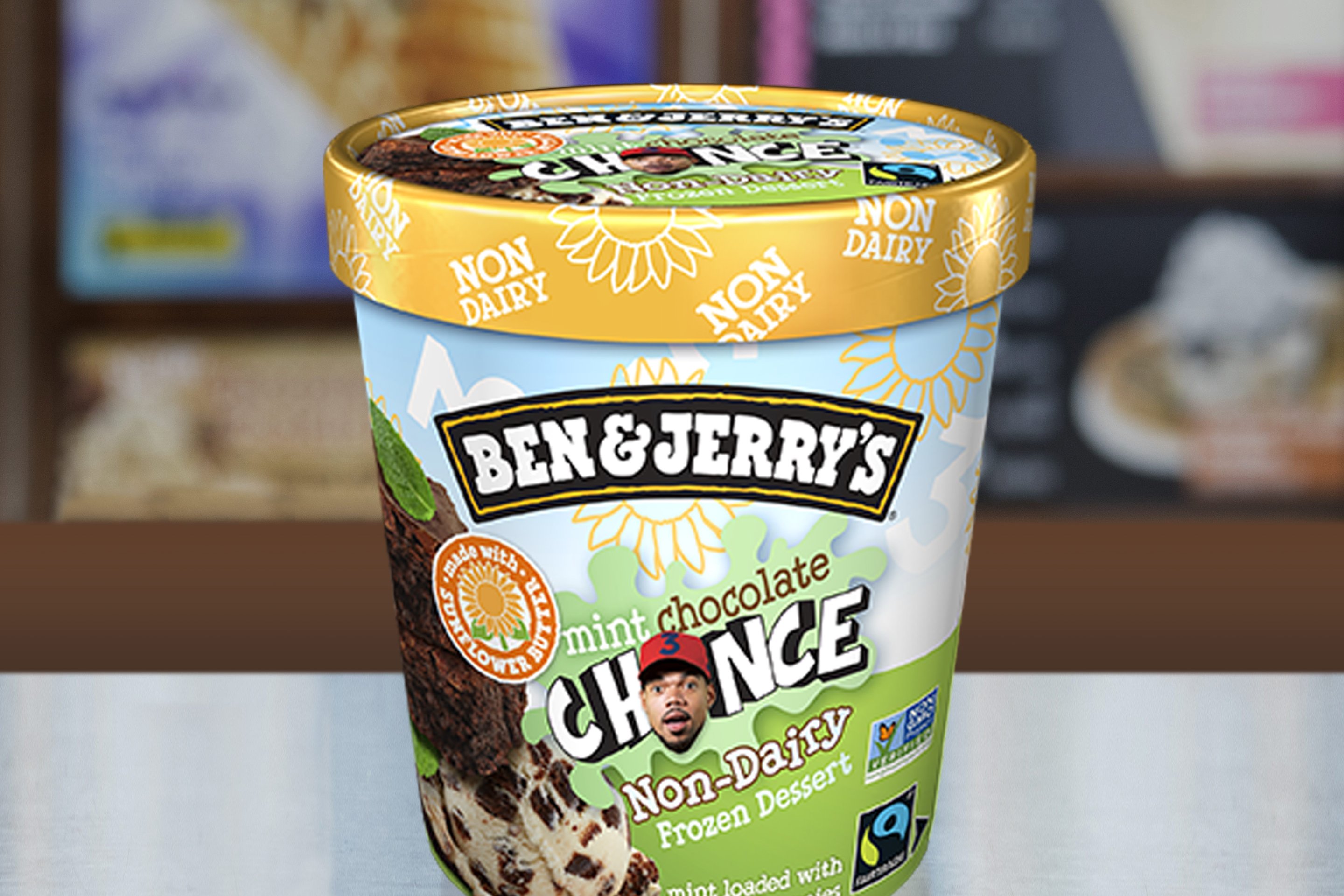 Order Mint Chocolate Chance Non-Dairy food online from Ben & Jerry's store, Plano on bringmethat.com