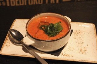 Order Tomato Basil Soup food online from Green Leaf's and Bananas store, Concord on bringmethat.com